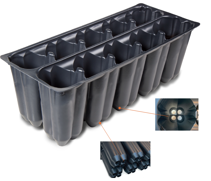 700X600 Ellepot Air Tray 80Ø