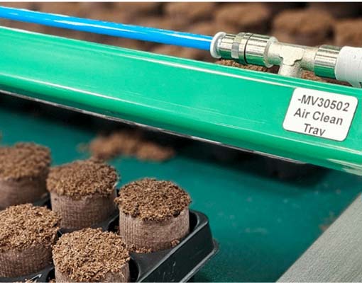 Air Clean Tray to Ellepot machines